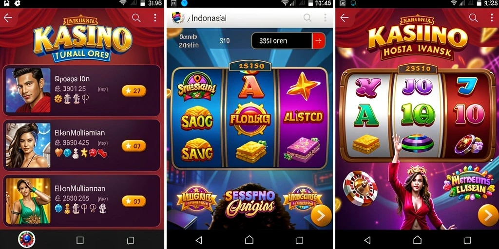 Tampilan antarmuka yang user-friendly dan menarik.
