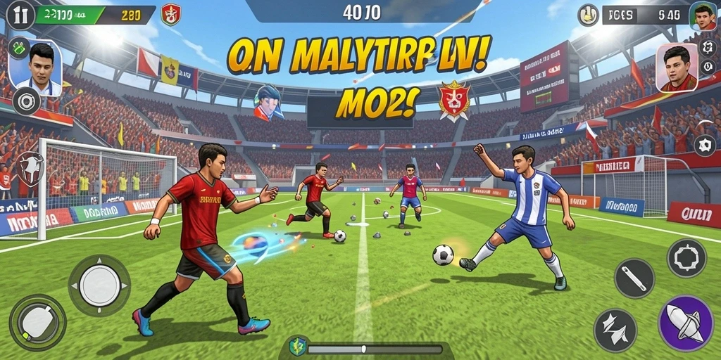 Tampilan awal permainan yang menarik.