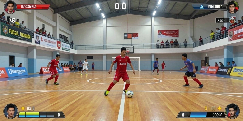 Tangkapan layar menampilkan karakter utama dalam pertempuran.