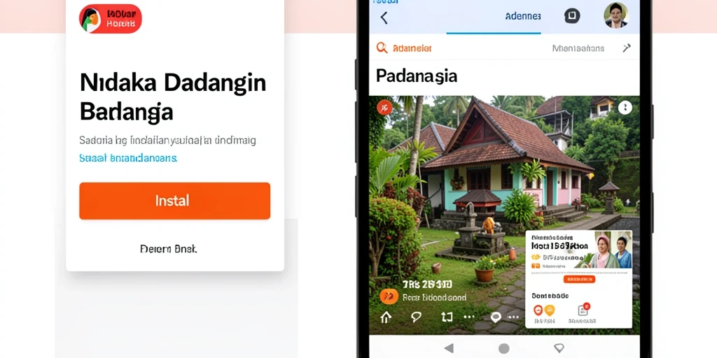 Tampilan antarmuka yang memudahkan navigasi.