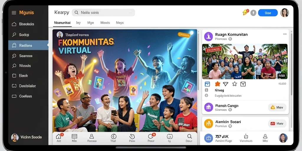 Tampilan antarmuka yang intuitif dan mudah digunakan.