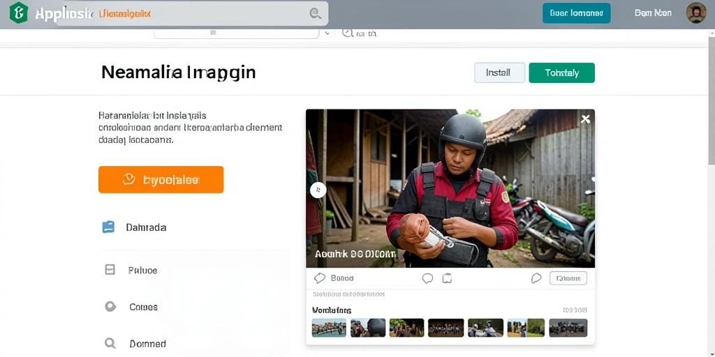 Tampilan antarmuka intuitif yang memudahkan navigasi.
