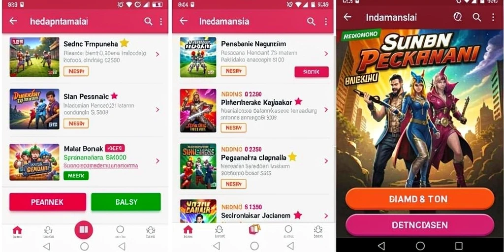 Tampilan antarmuka yang ramah pengguna dan mudah dinavigasi.