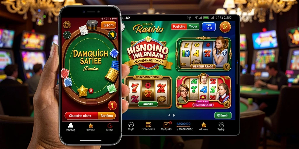 Screenshot 1 menunjukkan tampilan awal game yang menarik.