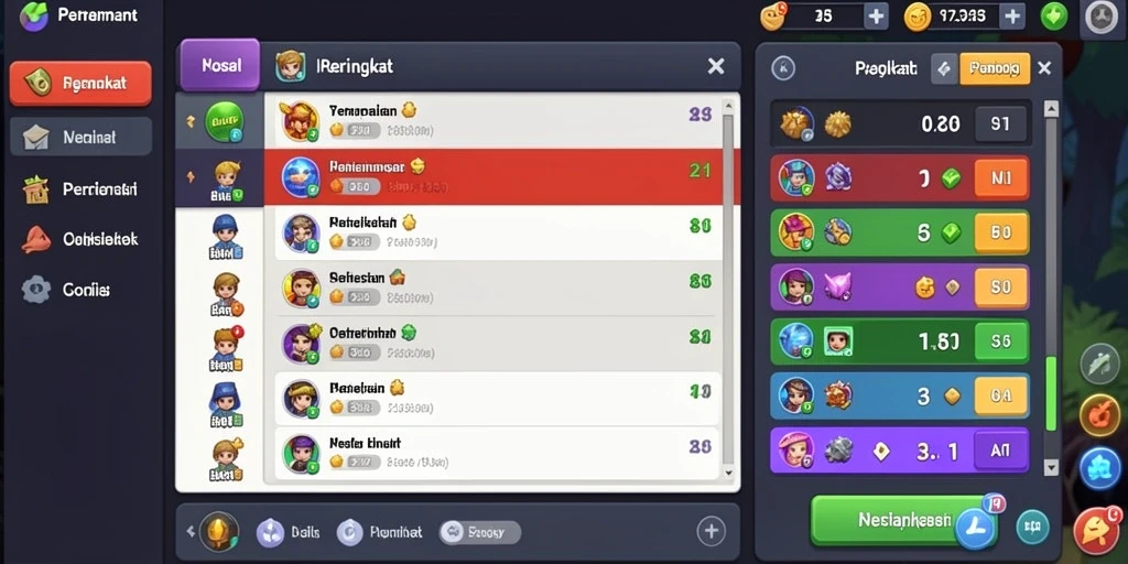 Tampilan awal gameplay MANDALA77 yang menakjubkan.