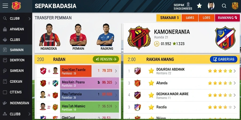 Tampilan antarmuka yang ramah pengguna.