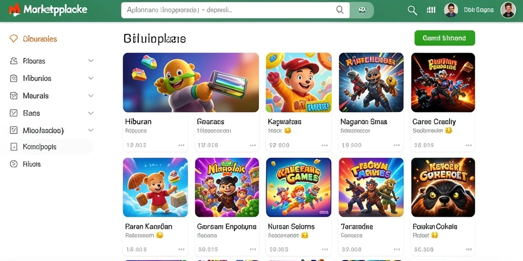 Tampilan utama aplikasi NONA88 yang menarik.