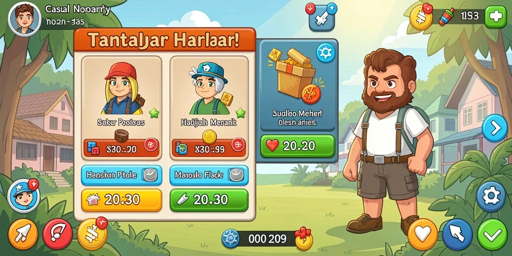 Tampilan antarmuka yang menarik dan mudah dinavigasi.