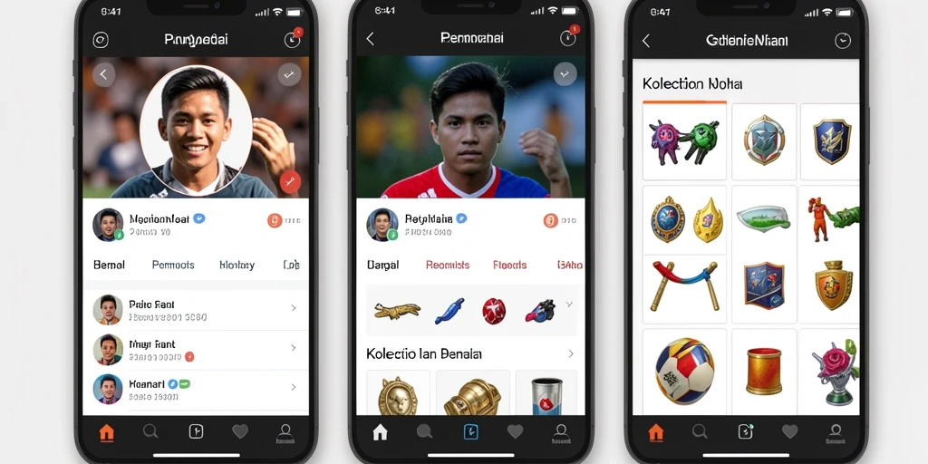 Tampilan antarmuka yang menarik dan intuitif.