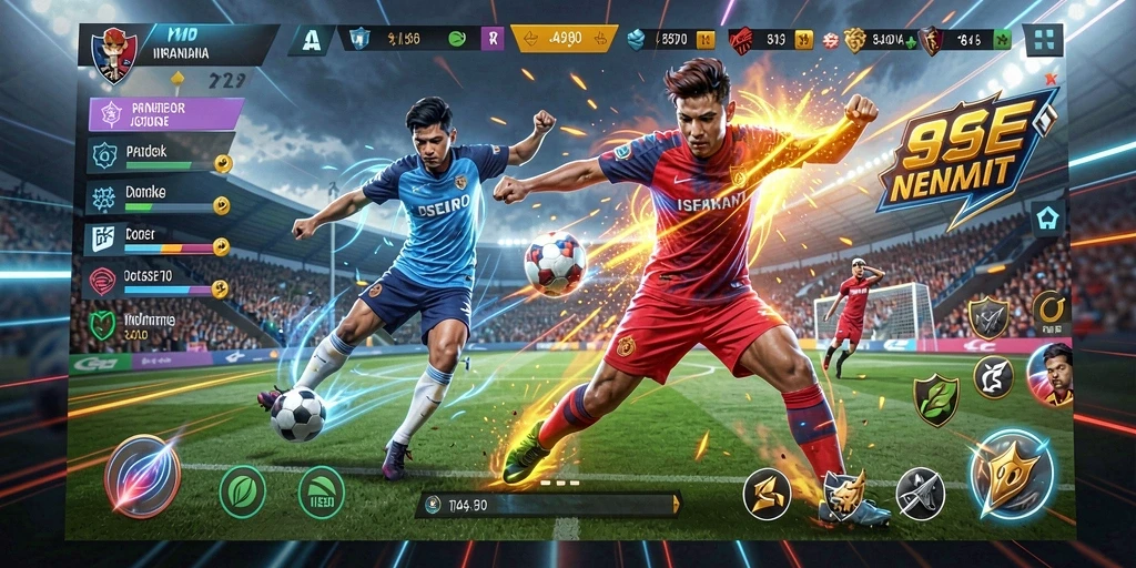 Screenshot menampilkan gameplay seru dengan grafik yang memukau.