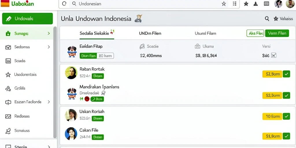 Tampilan antarmuka yang menarik dan intuitif.