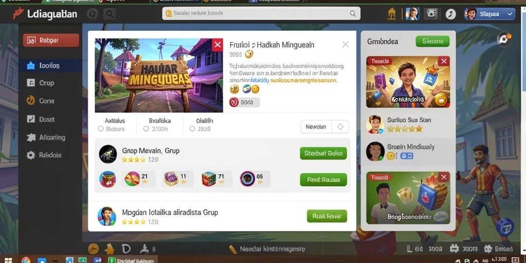 Tampilan antarmuka yang user-friendly pada WAK89.