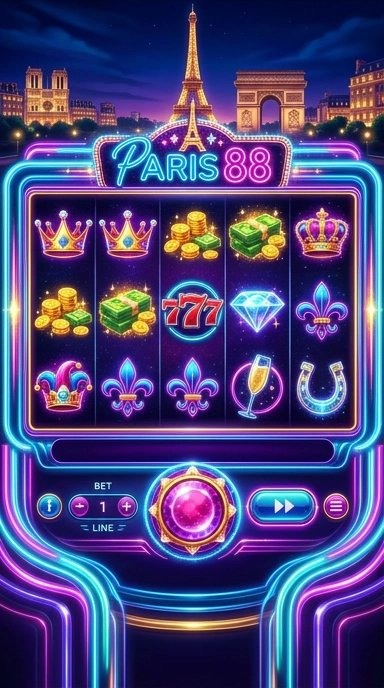 Cuplikan layar menu unduhan paris88 untuk perangkat Android